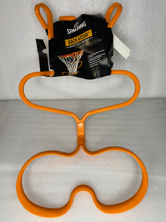 #223 - Spalding 8354SP Back Atcha Basket Ball Return/Training Aid, Orange (IN CONDITION AS SHOWN)