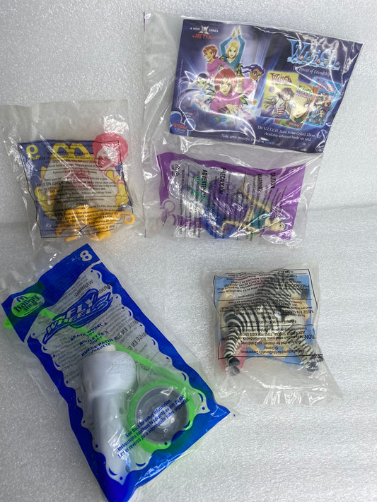 #226 - Lot Of 4 - New Sealed McDonalds Toy Lot (AS SHOWN)