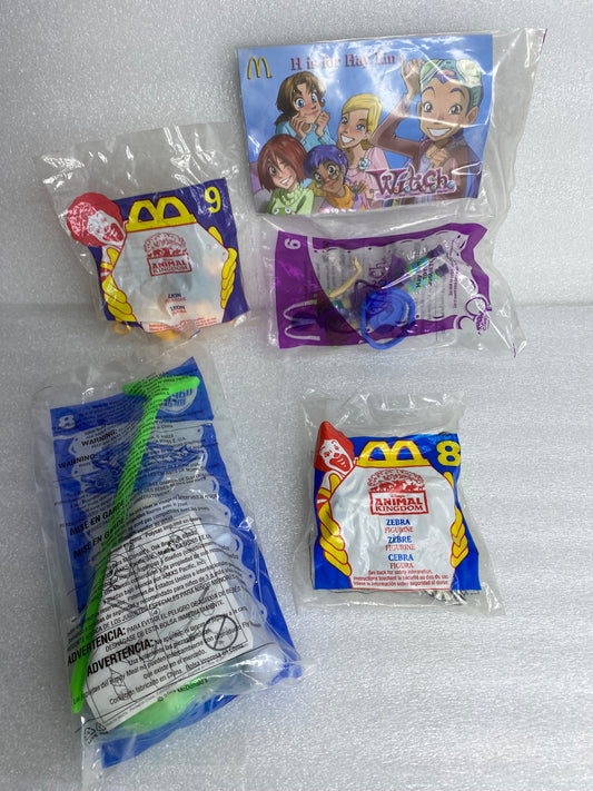 #226 - Lot Of 4 - New Sealed McDonalds Toy Lot (AS SHOWN)