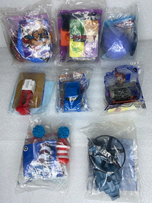 #228 - Lot Of 8 - New Sealed Wendy's Toy Lot (AS SHOWN)