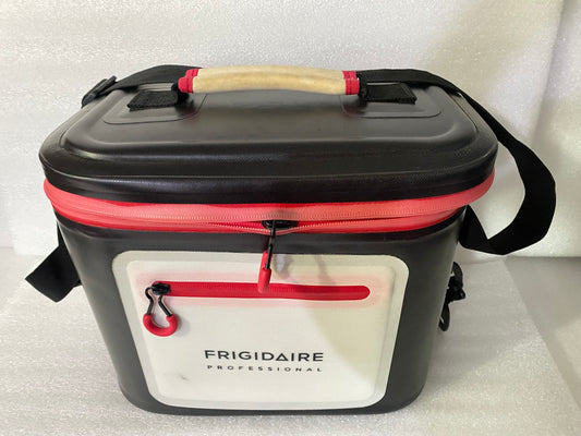 #232 - Frigidaire Professional 12-Can Welded Cooler, Berry With Bad Zipper (IN CONDITION AS SHOWN) (READ)