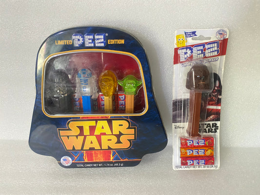 #237 - Lot Of New Sealed Star Wars PEZ Lot - (AS SHOWN)