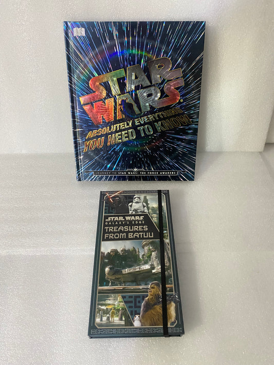 #238 - Lot Of Star Wars Book & Treasures Lot - (IN CONDITION AS SHOWN)