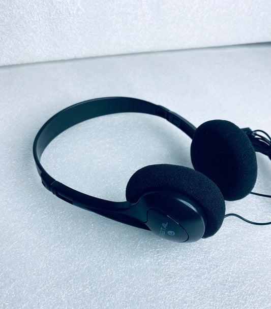 #32 - digital Over The Ear Headphones Stereo, 3.5mm, Black - (READ) - (IN CONDITION AS SHOWN)