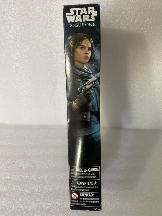 #239 - Star Wars Rogue One Sergeant Jyn Erso (Jedha) - (IN CONDITION AS SHOWN)