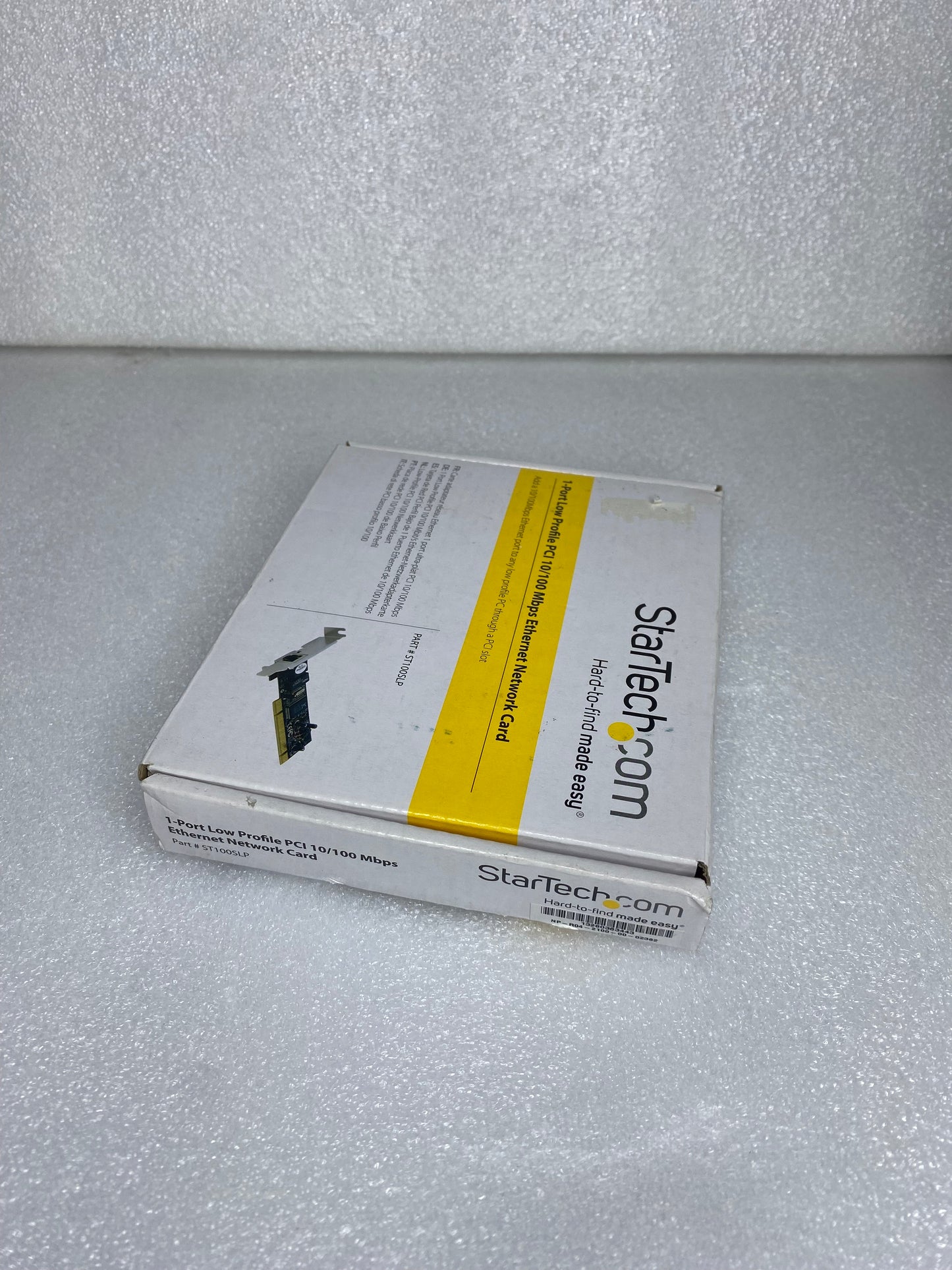 #36 - open Box -StarTech Low Profile PCI Ethernet Network Card, ST100SLP- (READ) - (IN CONDITION AS SHOWN)