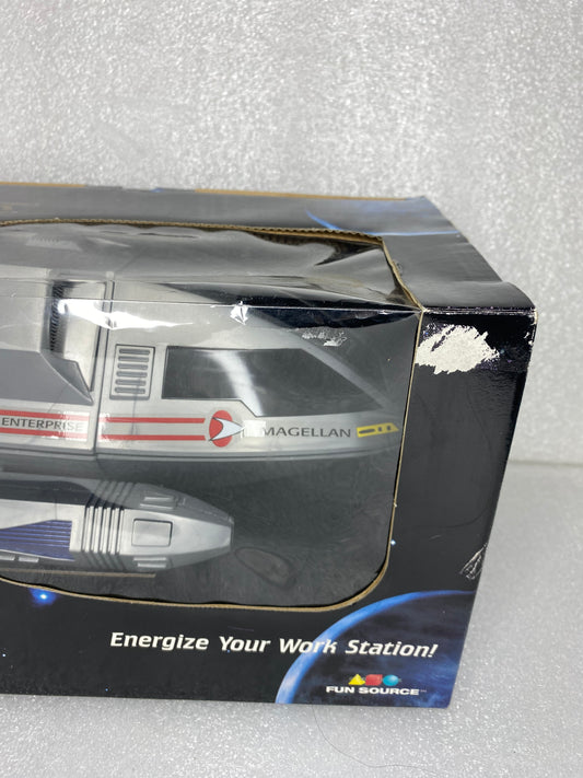 #37 - Star Trek The Next Generation 9" Shuttlecraft CD Holder, 07004 - (READ) - (IN CONDITION AS SHOWN)