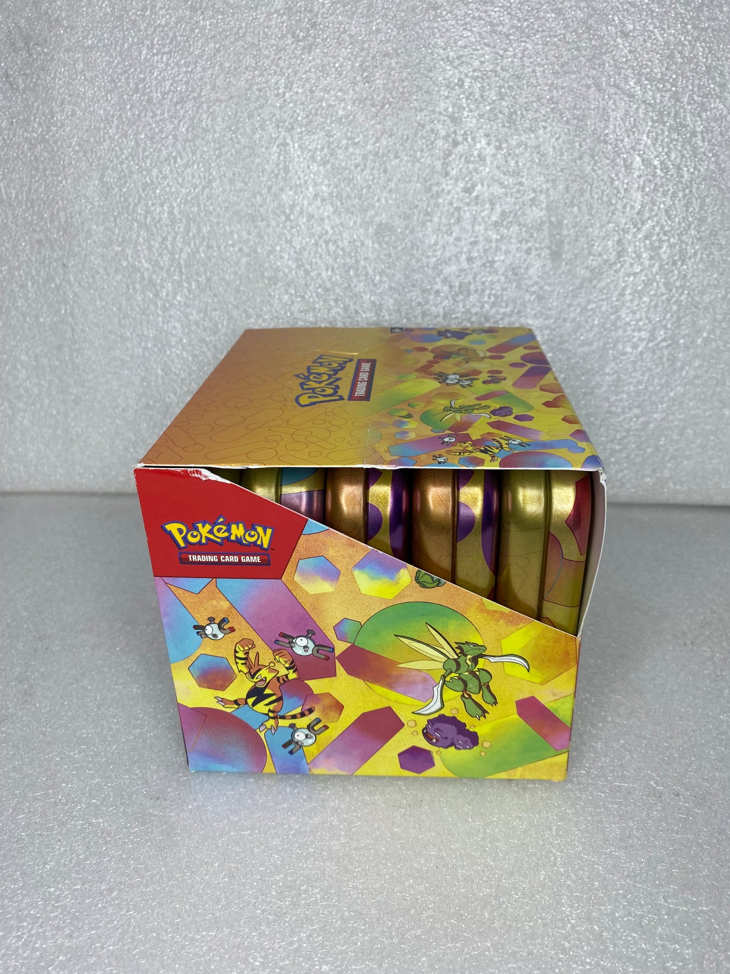 Pokemon Scarlet & Violet 151 Mini Tin Display Art & Coins, No TCG Packs - (READ)