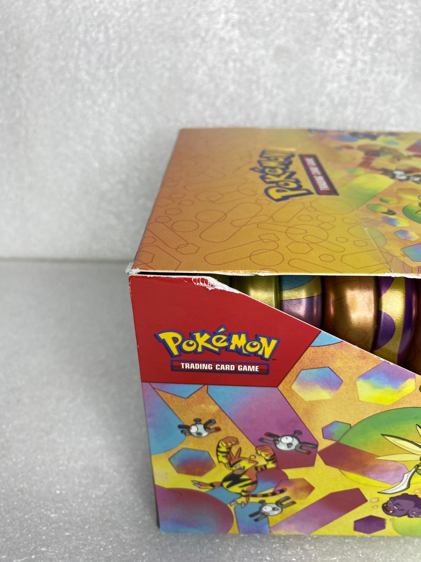 Pokemon Scarlet & Violet 151 Mini Tin Display Art & Coins, No TCG Packs - (READ)
