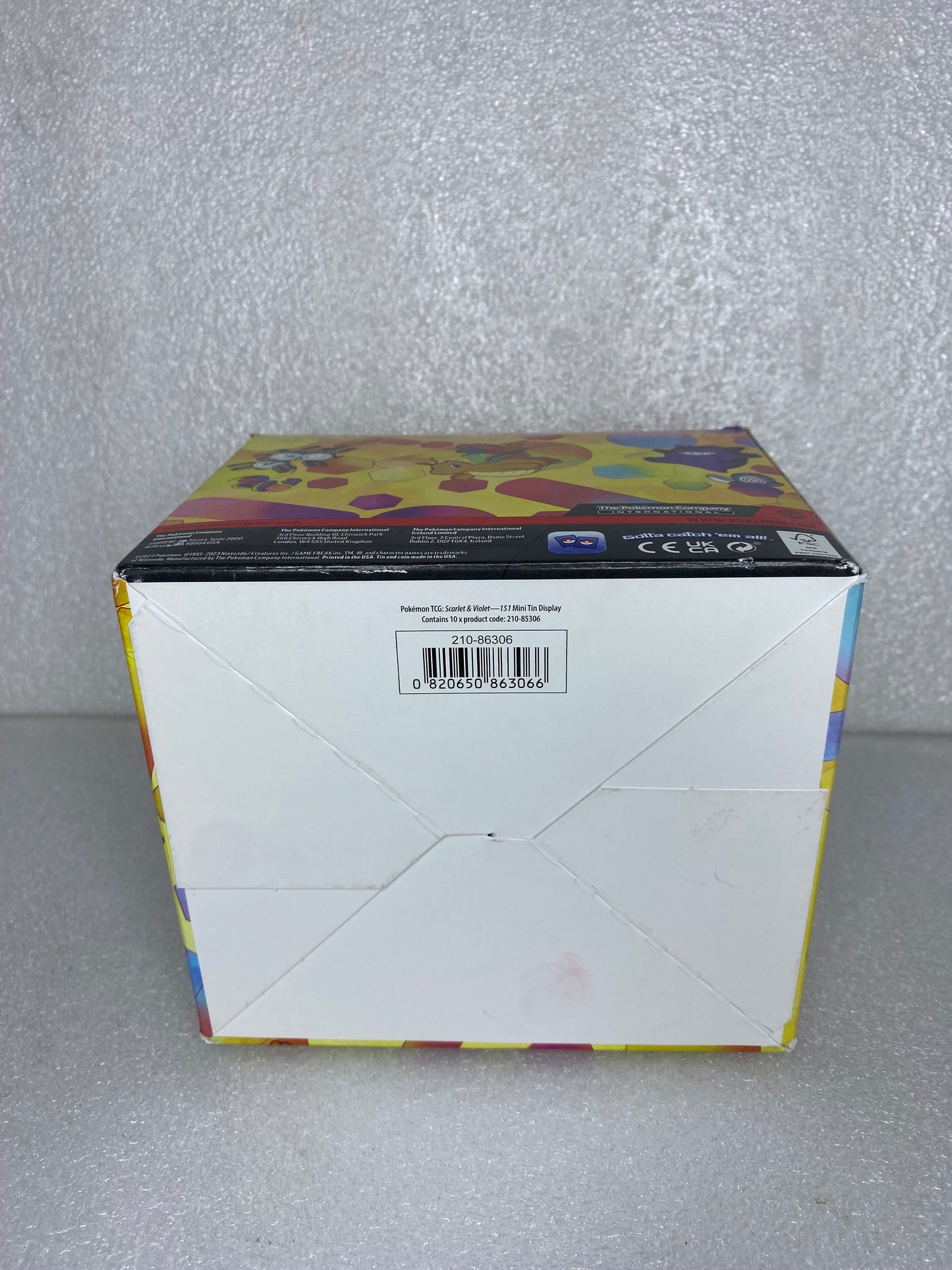 Pokemon Scarlet & Violet 151 Mini Tin Display Art & Coins, No TCG Packs - (READ)