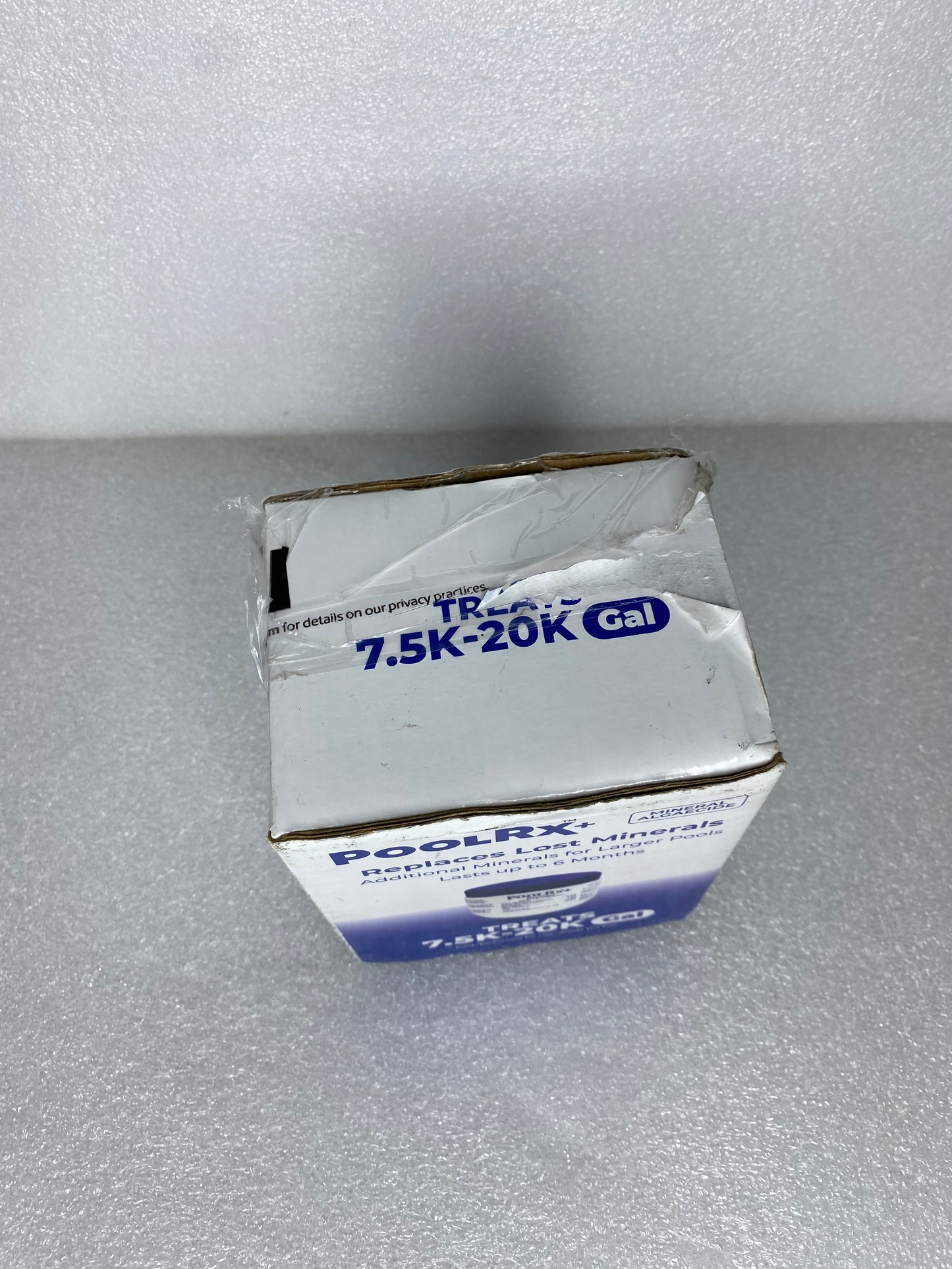 open Box - PoolRX+, Mineral Algaecide, Treats 7.5K-20K Gal, Booster - (READ)
