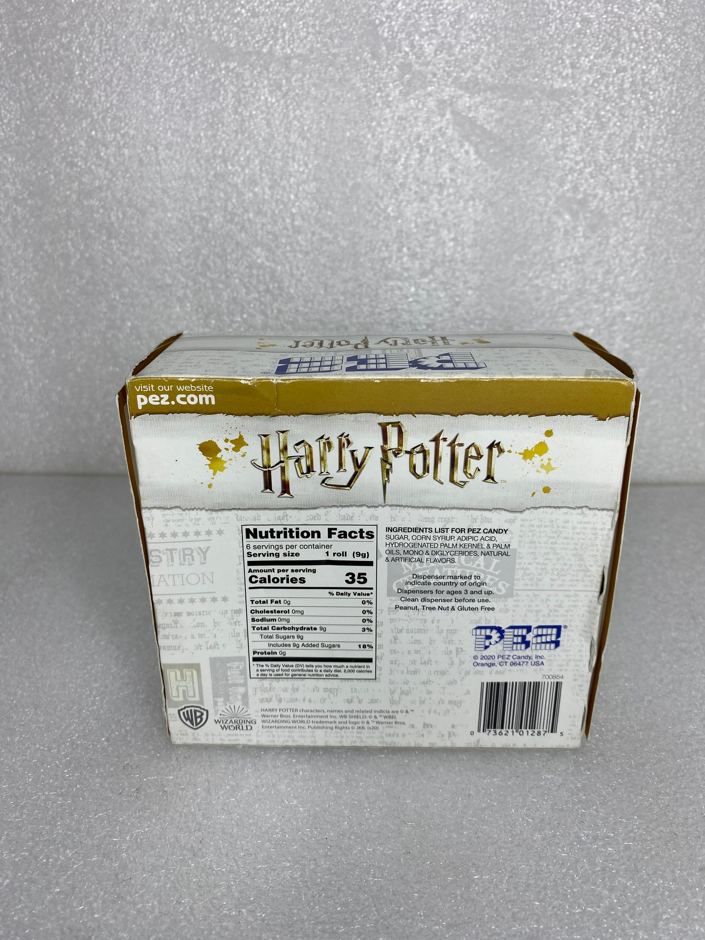 #42 - new -Harry Potter Wizarding World Mini PEZ Toy Ron & Harry, 700854- (READ) - (IN CONDITION AS SHOWN)