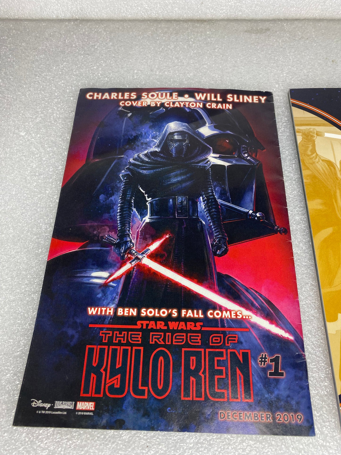 #46 - lot of 2 - Marvel & Dark Horse Star Wars Comic Books - (READ) - (IN CONDITION AS SHOWN)