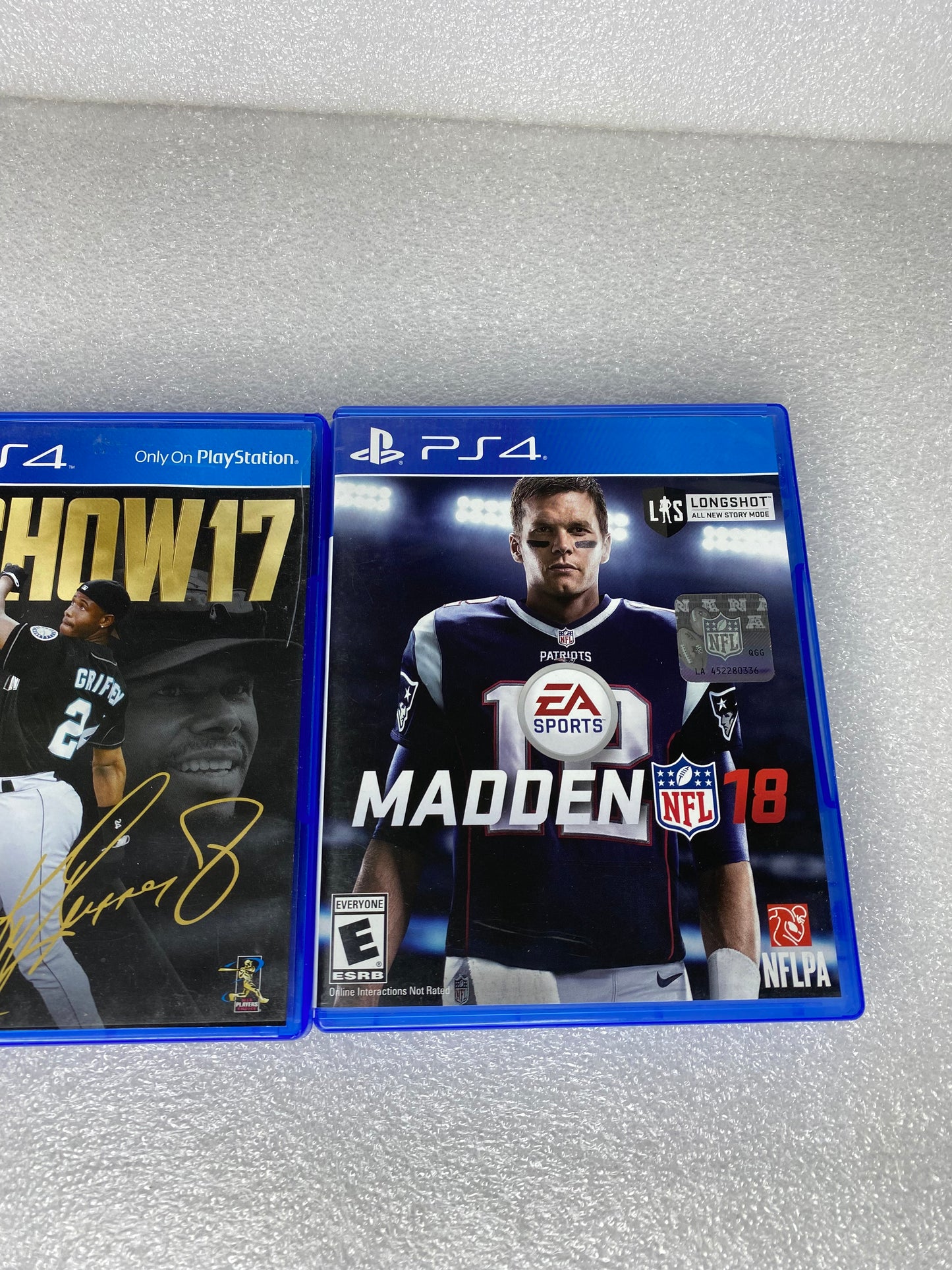 #48 - lot of 3 -PlayStation 4 Video Games Steep Winter Games/Madden/MLB - (READ) - (IN CONDITION AS SHOWN)
