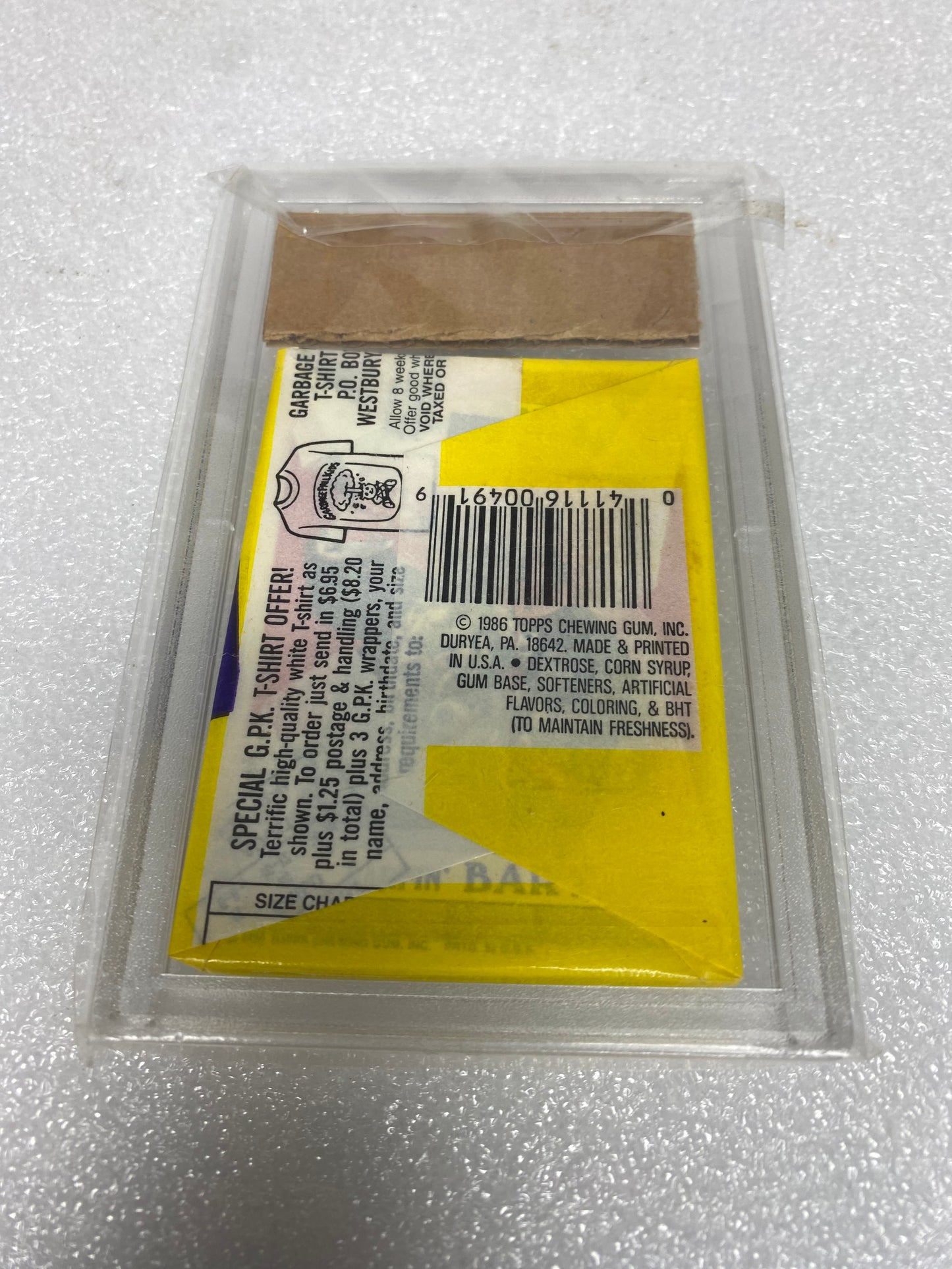 Authentic Unopened 1986 Topps Garbage Pail Kids USA 4th Series 4 OS4 - (READ)