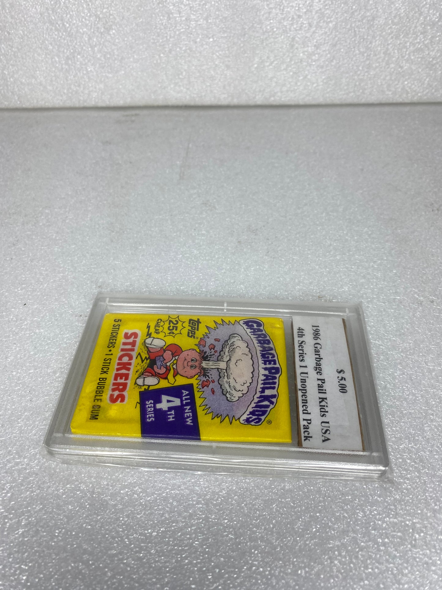 Authentic Unopened 1986 Topps Garbage Pail Kids USA 4th Series 4 OS4 - (READ)
