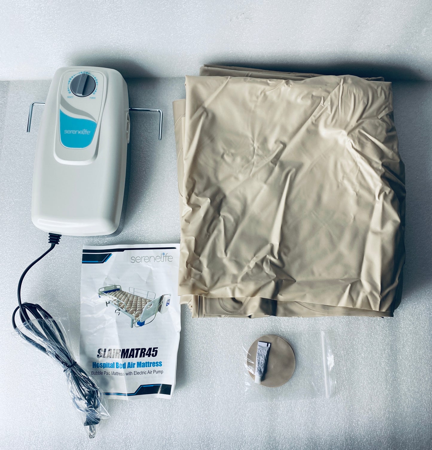 new Other - SereneLife Air Pressure Medical Mattress Topper With Electric Pump