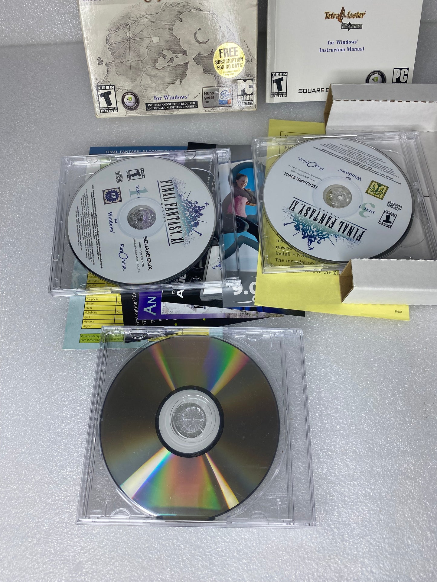 #64 - Square Enix Final Fantasy XI Online 11 Zilart Extension RPG, PC - (READ) - (IN CONDITION AS SHOWN)