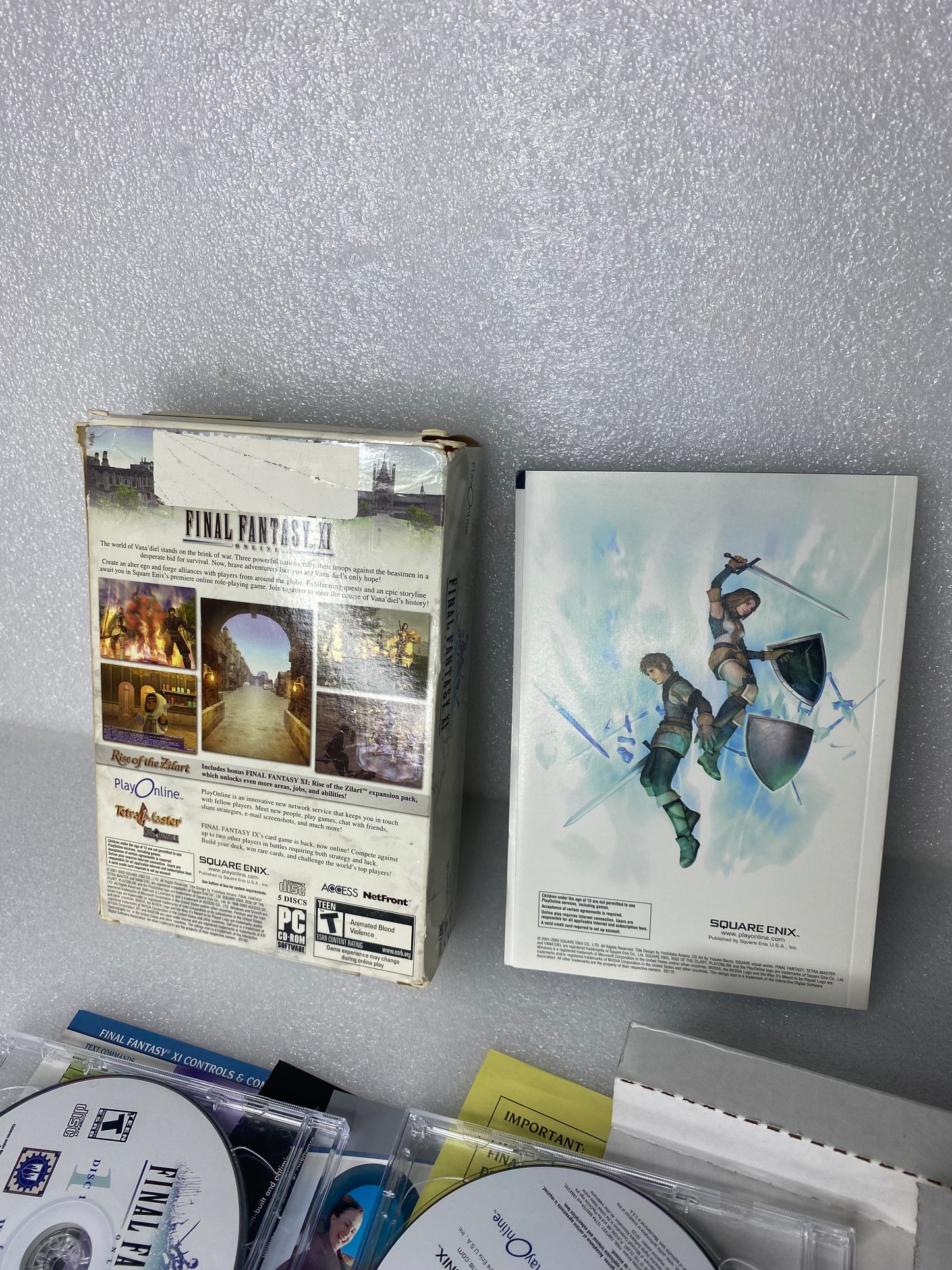#64 - Square Enix Final Fantasy XI Online 11 Zilart Extension RPG, PC - (READ) - (IN CONDITION AS SHOWN)