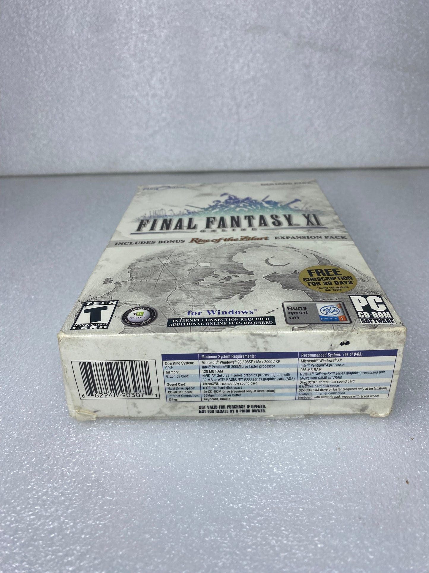 #64 - Square Enix Final Fantasy XI Online 11 Zilart Extension RPG, PC - (READ) - (IN CONDITION AS SHOWN)
