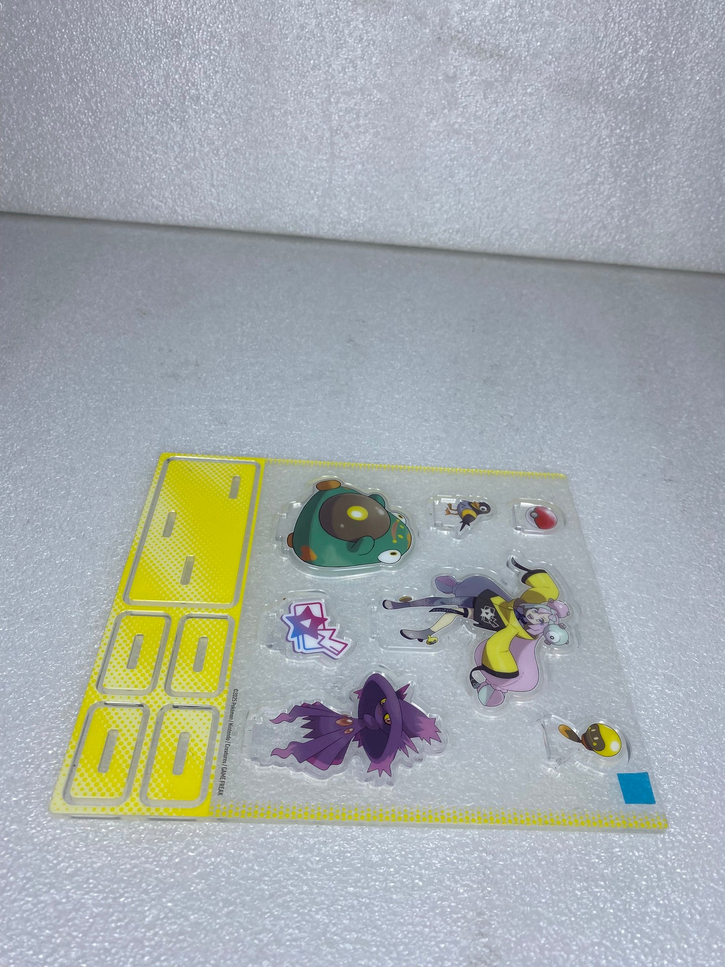#68 - pokemon Iono's Bellibolt EX Premium Collection Acrylic Stand Sheet- (READ) - (IN CONDITION AS SHOWN)
