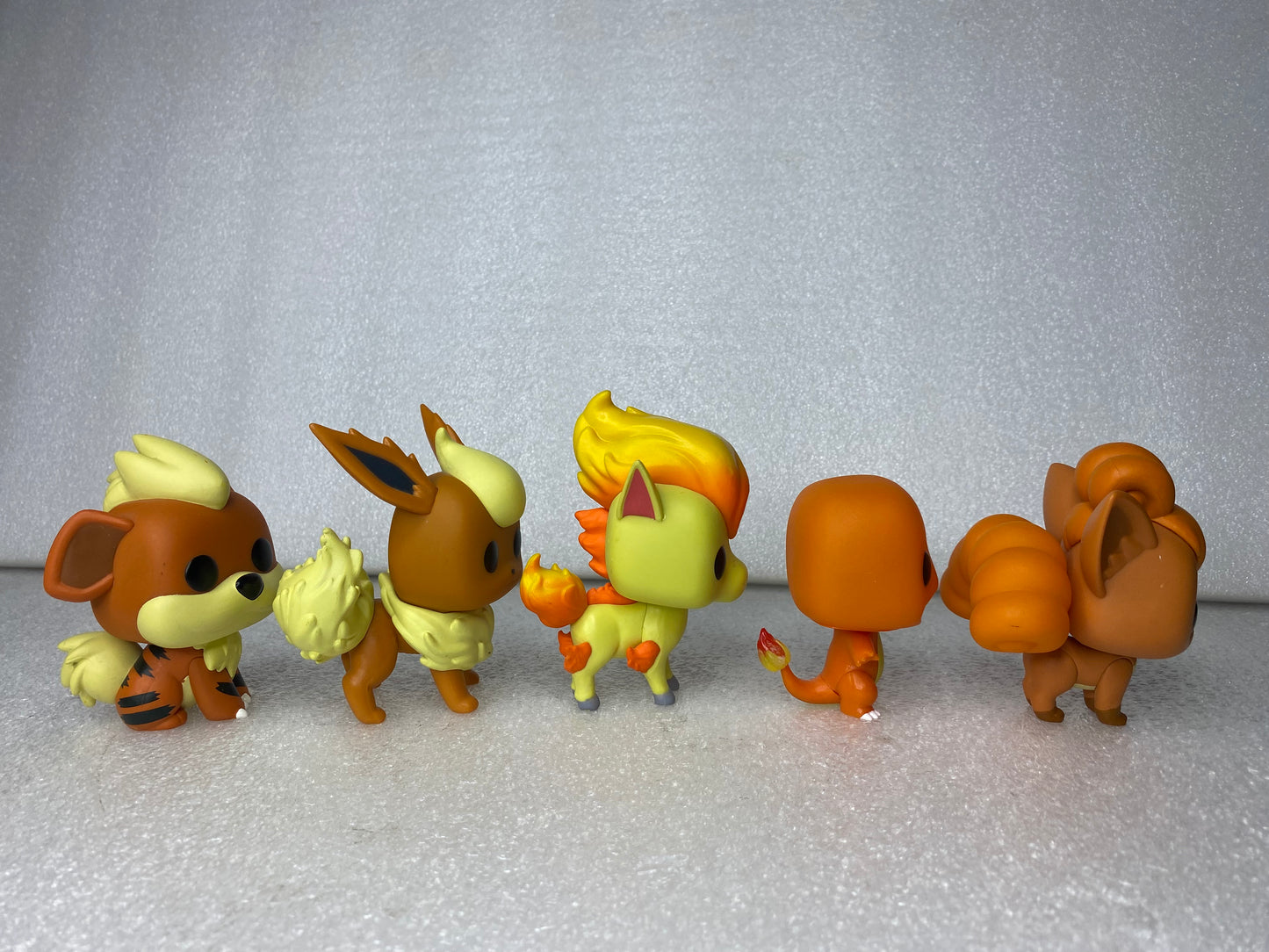 Lot Of 5 - Loose Pokemon Funko Pops, Flareon, Charmander, Vulpix, Ponyta- (READ)