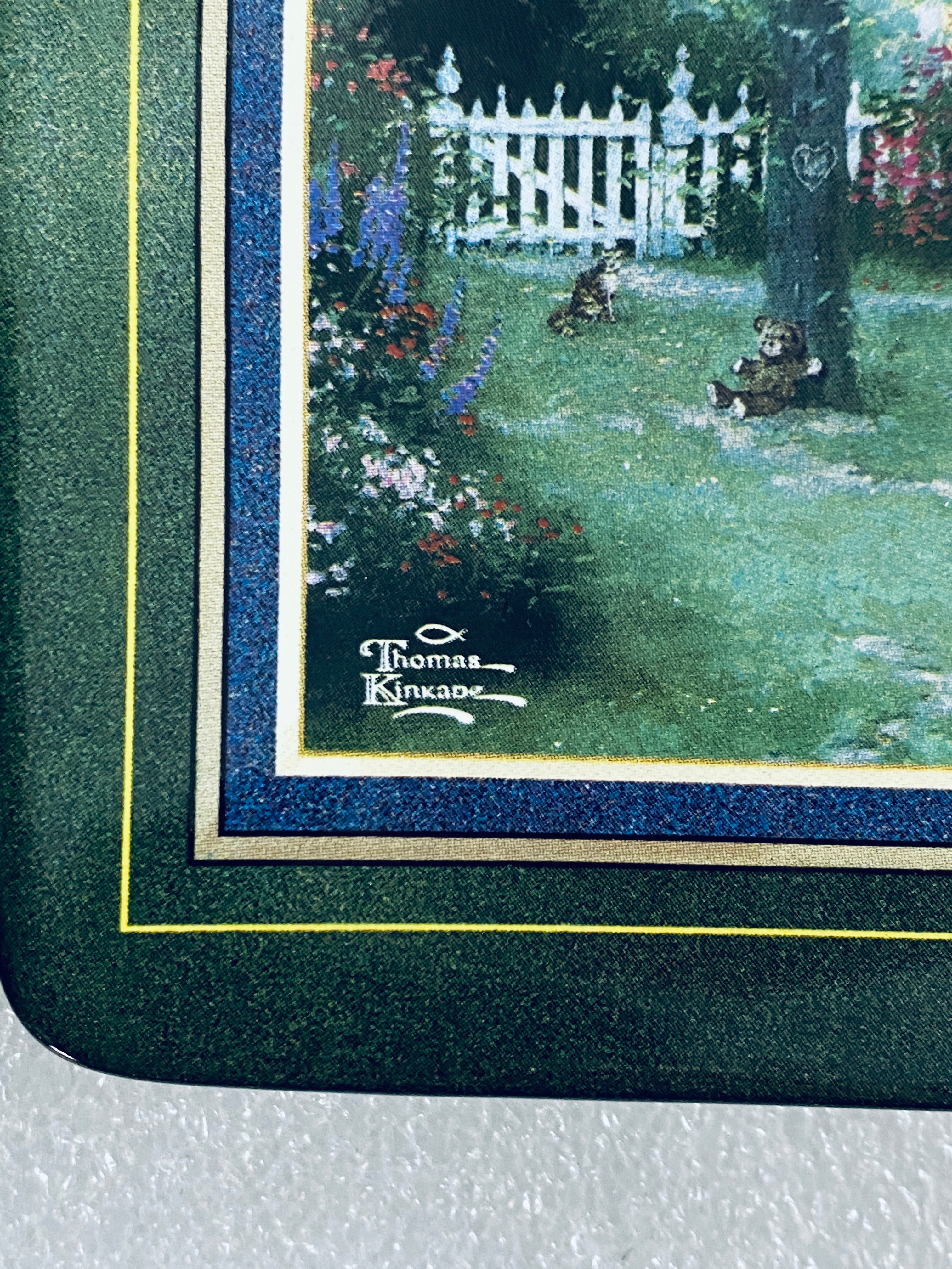 thomas Kinkade's Hometown Memories "Home Is Where The Heart Is" Plate With COA