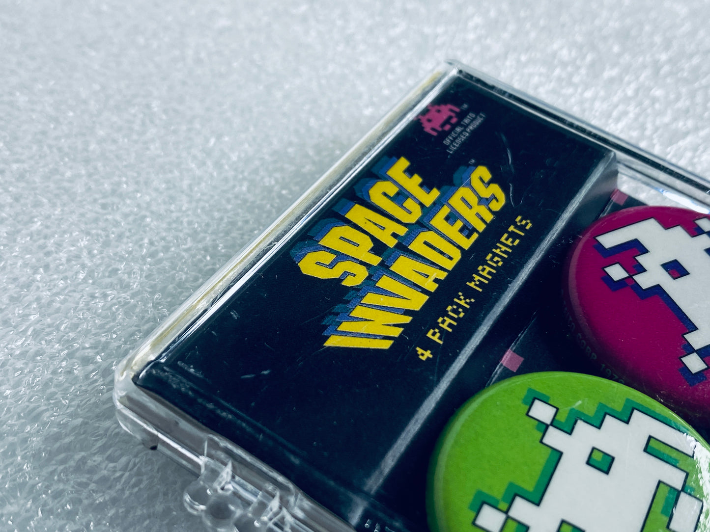 set Of 4 - New Other The Coop Space Invaders 1.5" Magnets Official License- (READ)