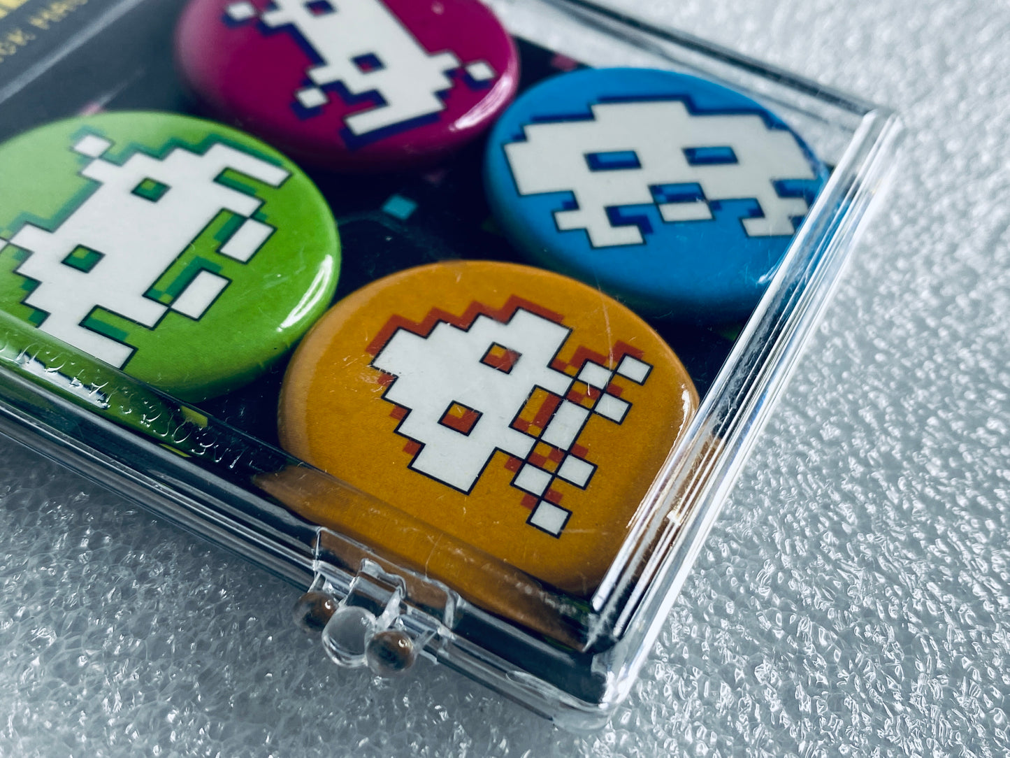 set Of 4 - New Other The Coop Space Invaders 1.5" Magnets Official License- (READ)