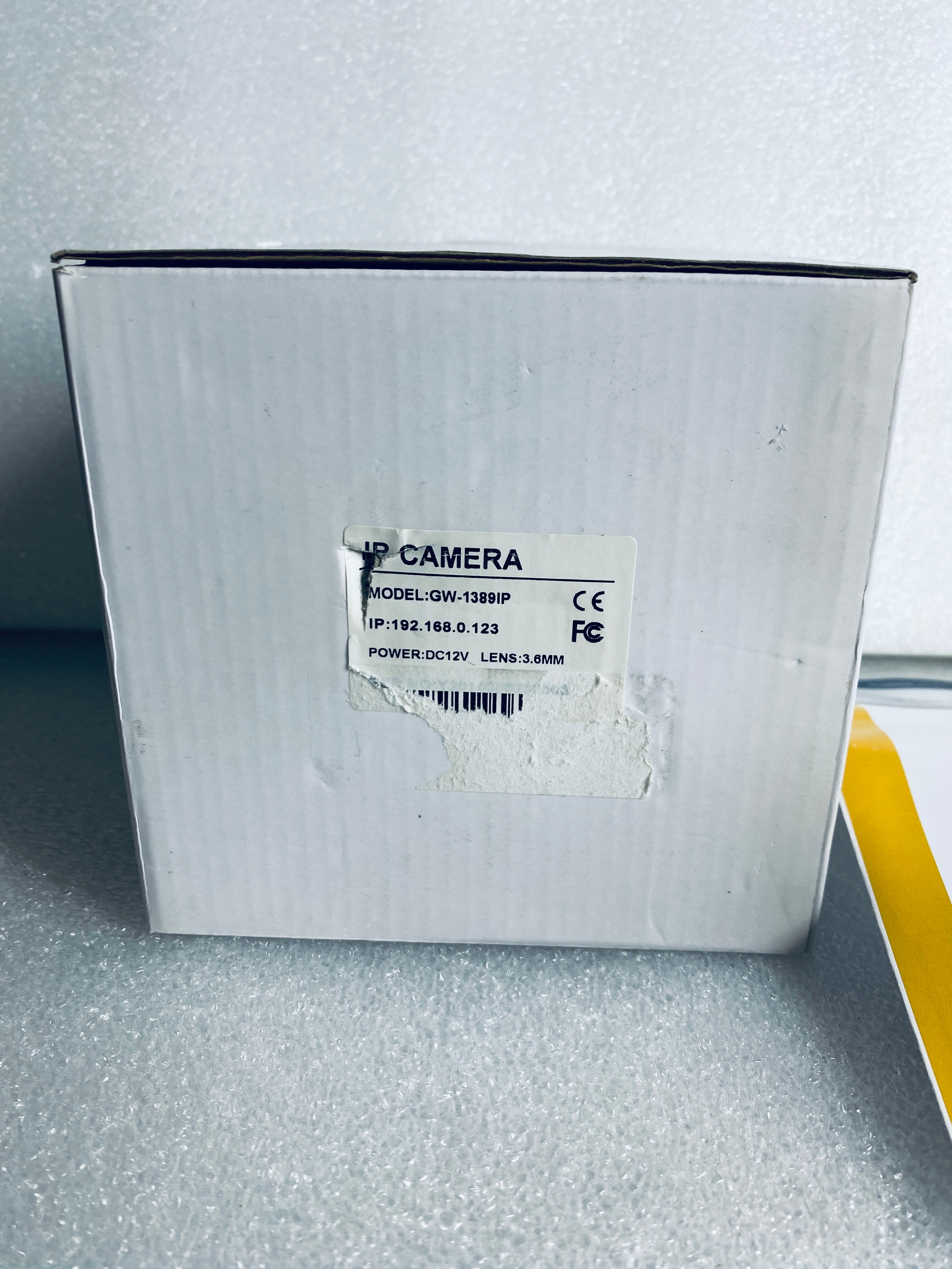 Open Box - GW CCTV White 1.3MP 1280 x 960 IR Color Camera, GW-1389IP