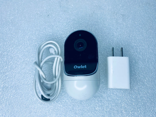 #72 - Owlet Camera Smart Video Baby Monitor Wifi 1080p With Power Cable - (READ) - (IN CONDITION AS SHOWN)