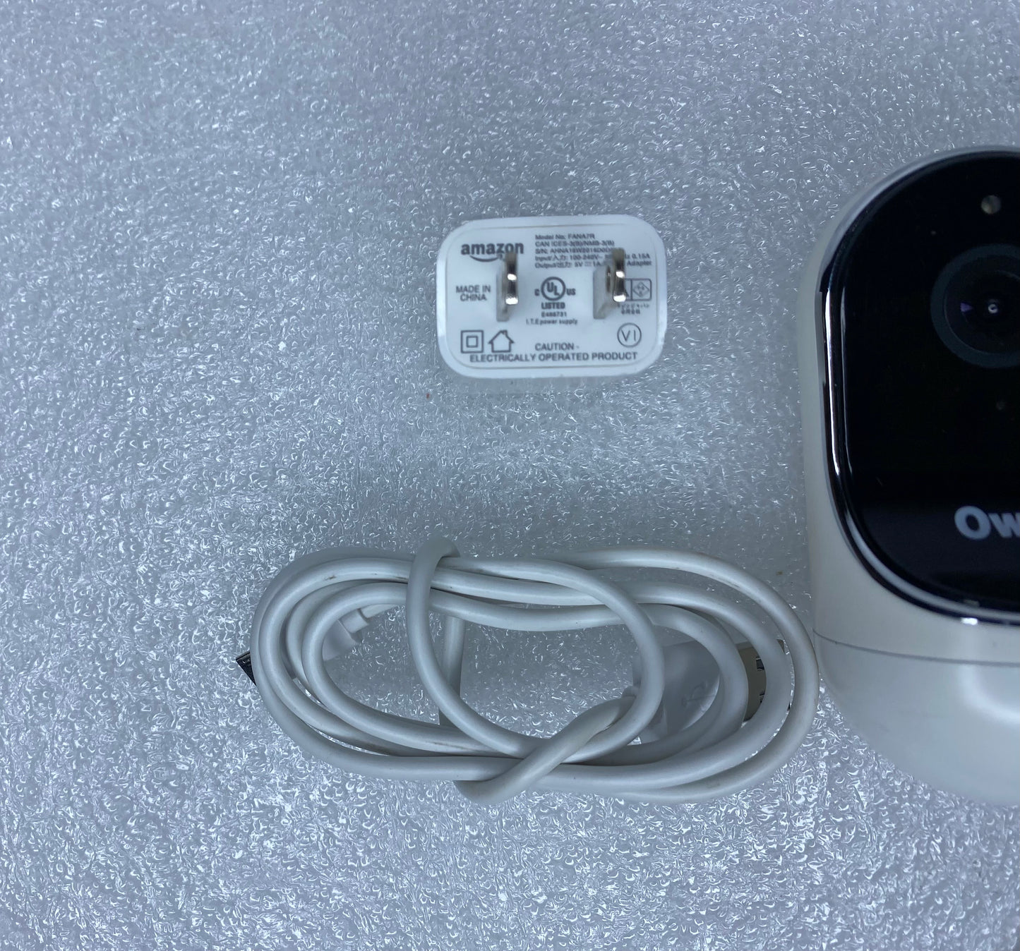 #72 - Owlet Camera Smart Video Baby Monitor Wifi 1080p With Power Cable - (READ) - (IN CONDITION AS SHOWN)