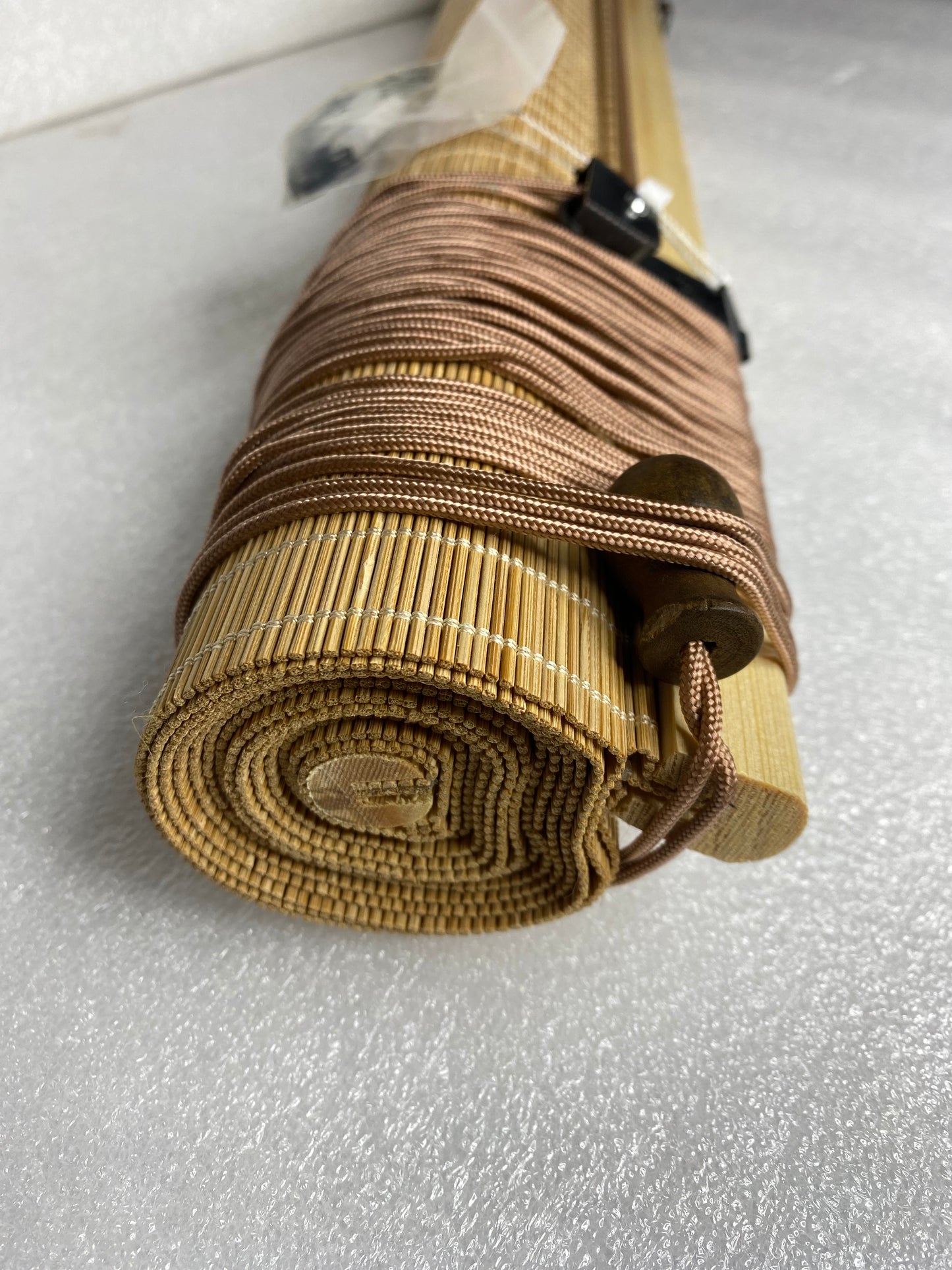 open Box - Xiuxiu Bamboo Window Roll Up Blind Shade, 24" x 74" - (READ)