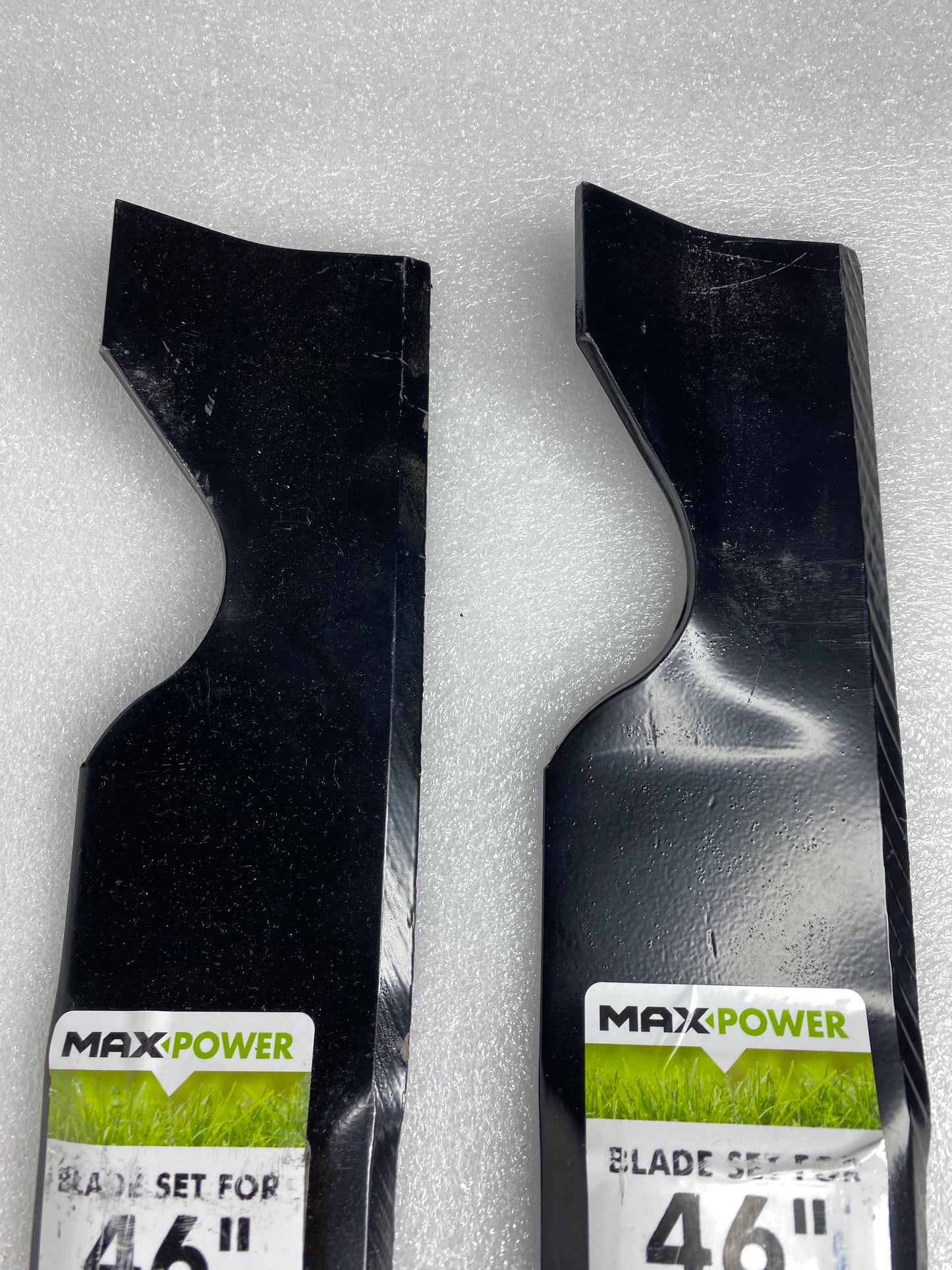 maxPower 561739B 2 Blade Set for 46" Cut Craftsman, Husqvarna, Poulan - (READ)