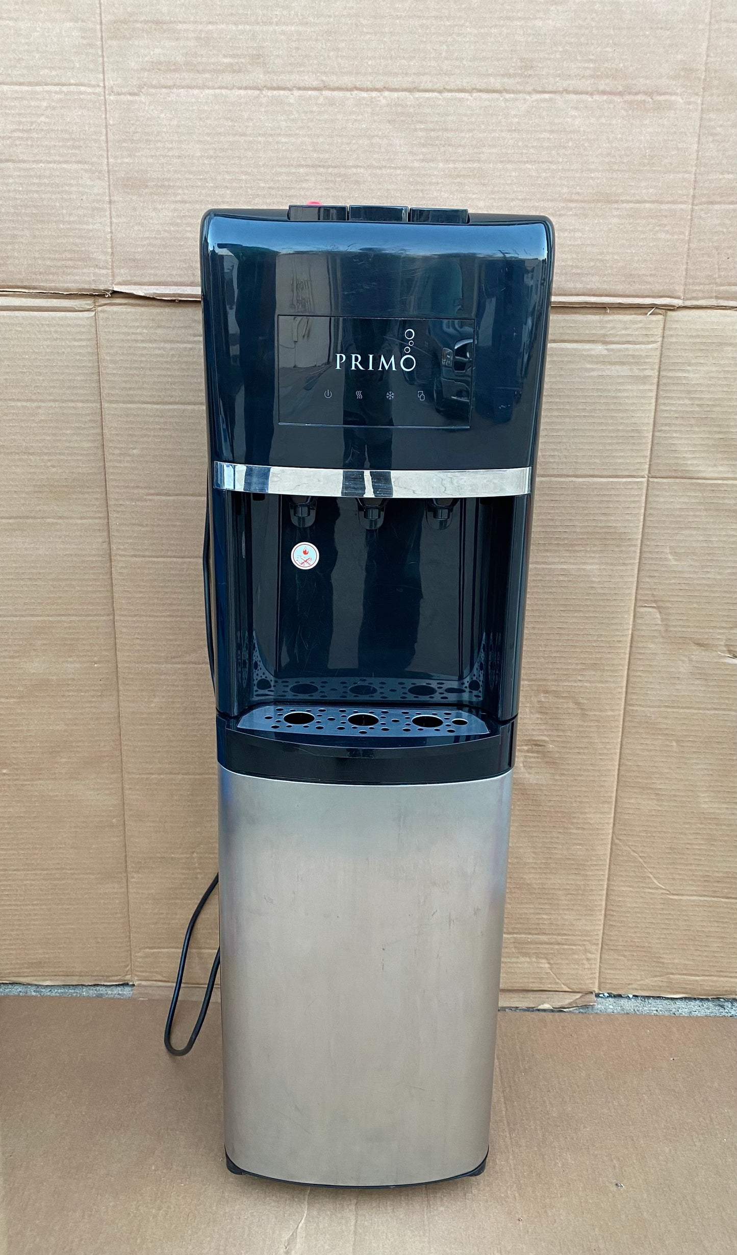 Primo Cold & Heat 5 Gallon Bottom Load Water Dispenser Machine, 41" Tall- (READ)