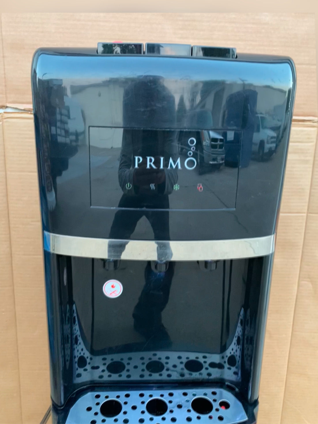 Primo Cold & Heat 5 Gallon Bottom Load Water Dispenser Machine, 41" Tall- (READ)