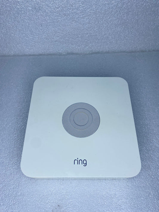 Ring Base Station 1st Generation, White, No AC Adapter, 6 3/4" x 6 3/4" - (READ)