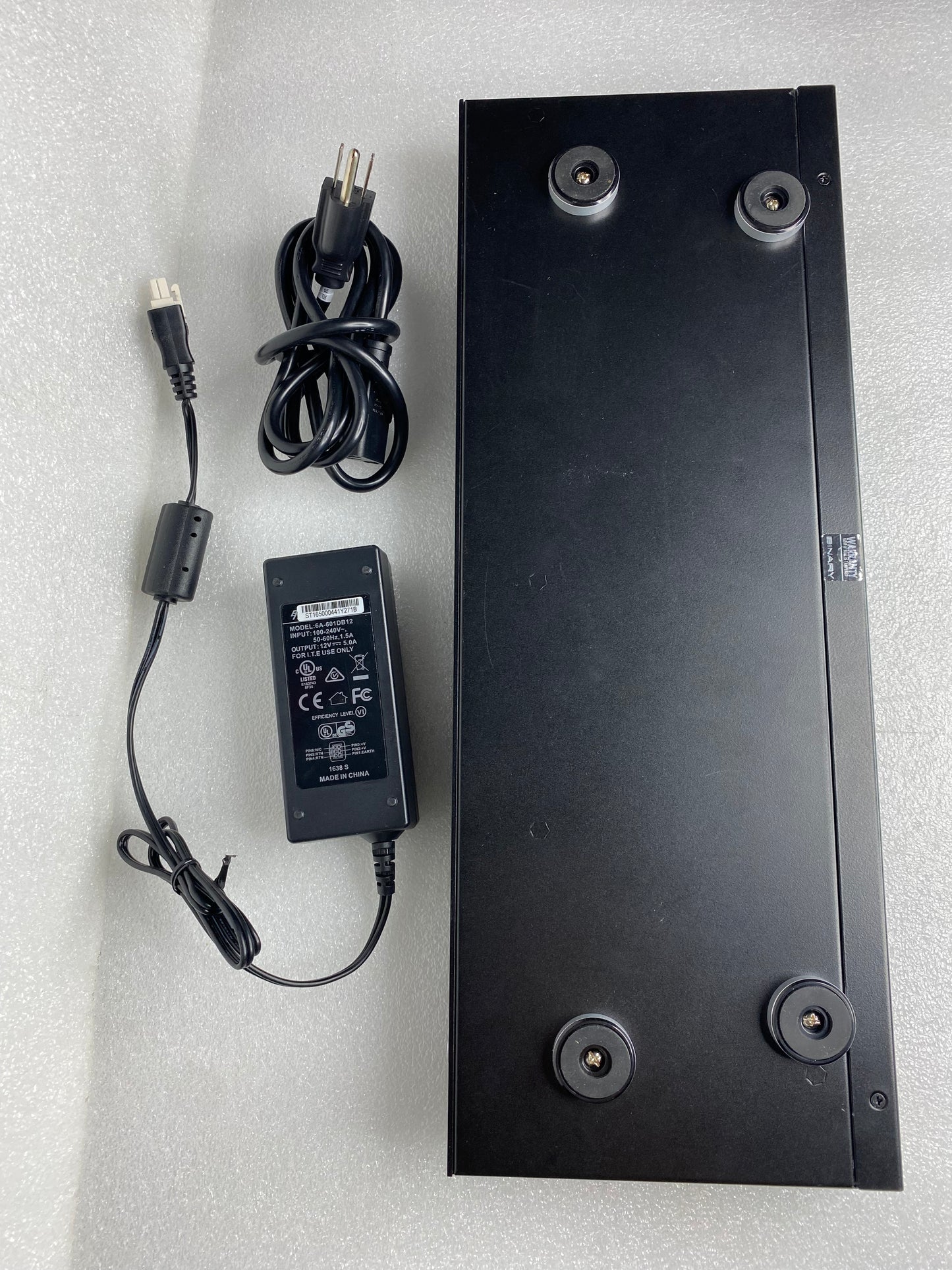 Binary B-120-HDMATRIX-4x4 HDMI Matrix Switcher With Power Cord, Black - (READ)