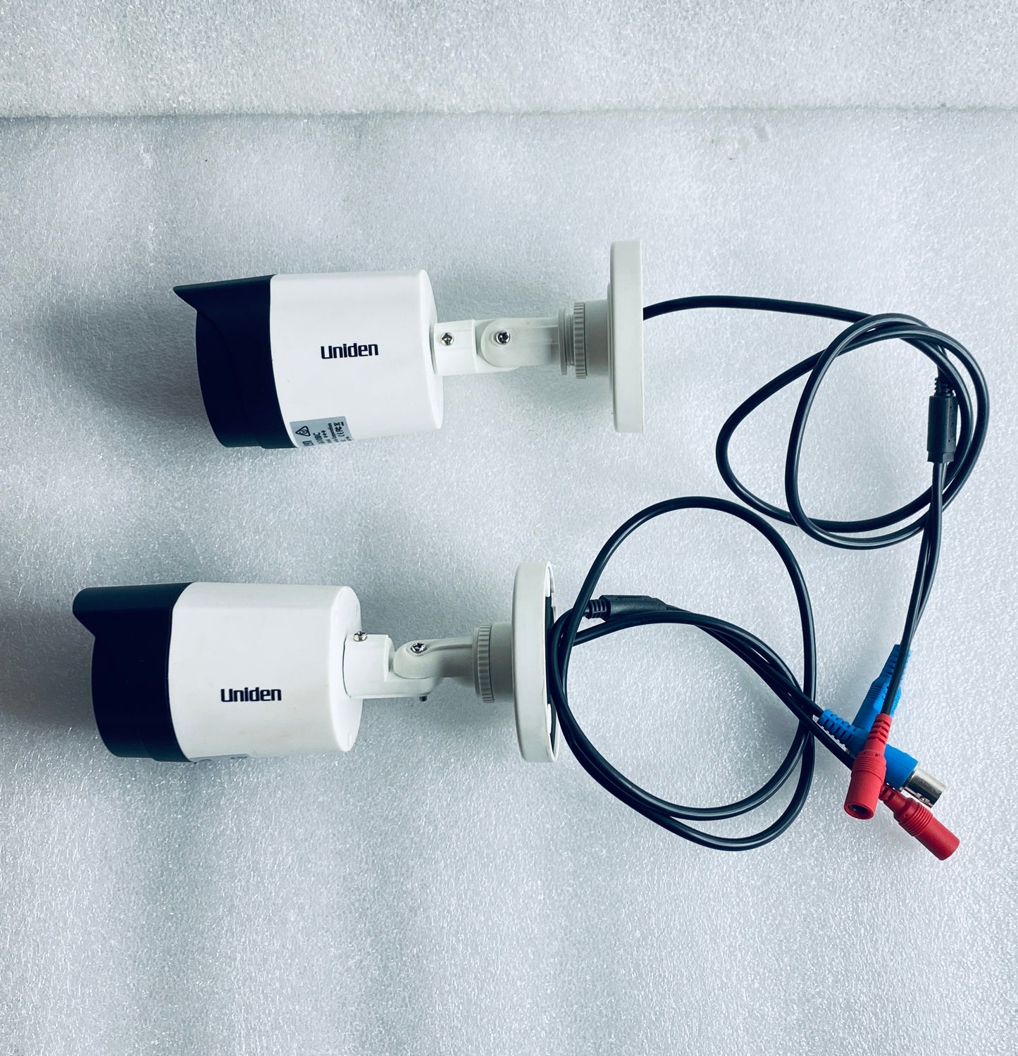 lot Of 2 - Uniden Guardian 1080p Bullet BNC In/Outdoor Security Cameras, G610BC