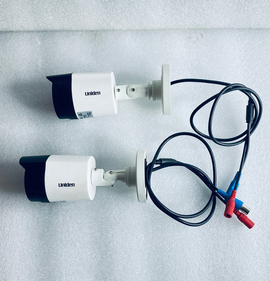 lot Of 2 - Uniden Guardian 1080p Bullet BNC In/Outdoor Security Cameras, G610BC