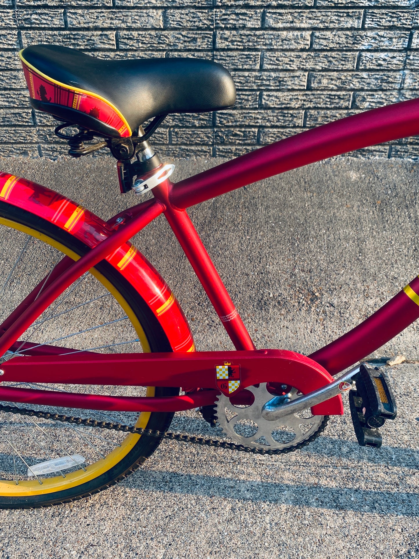 Dynacraft 26in. Harry Potter Cruiser Gryffindor Edition Bike, Red