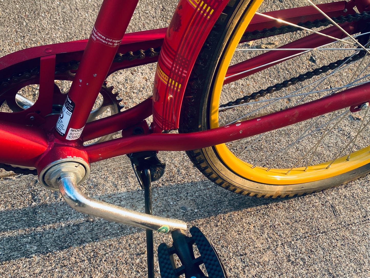 Dynacraft 26in. Harry Potter Cruiser Gryffindor Edition Bike, Red