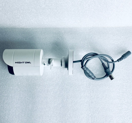 night Owl 5MP Spotlight White Bullet BNC Security Camera, CM-C50XL-BU-JF - READ
