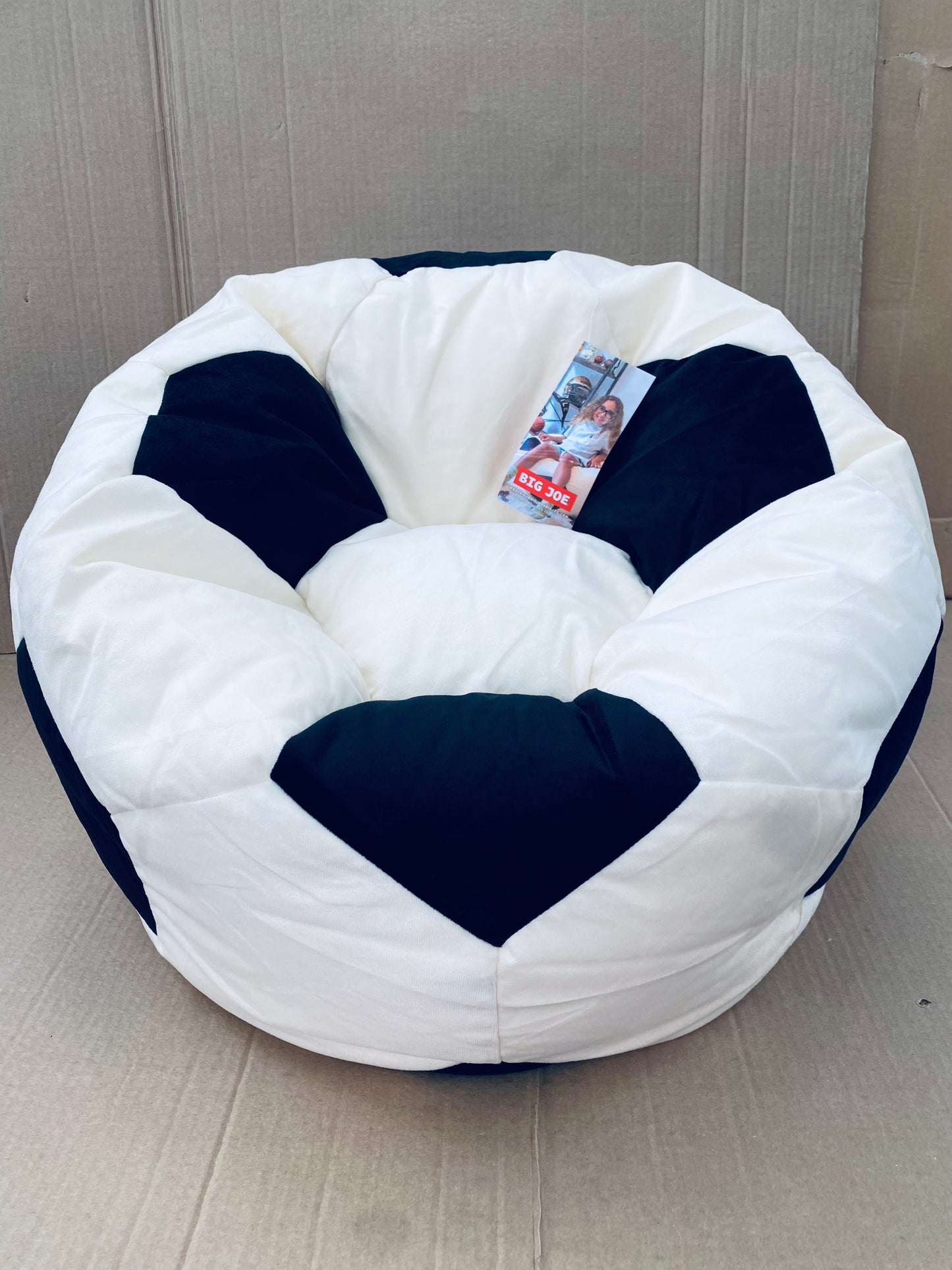 New Other Big Joe 2 1/2’ Soccer Ball Bean Bag Plush Chair For Kids