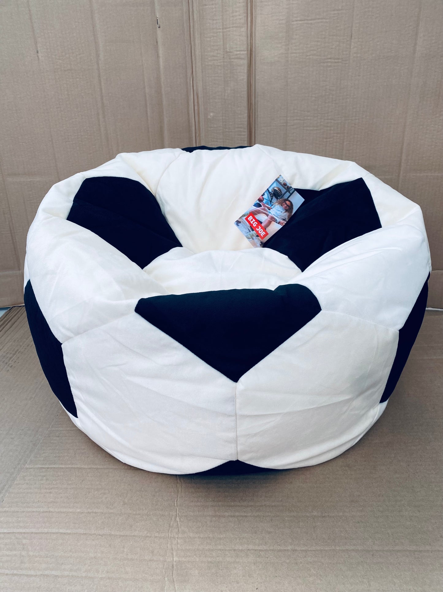 New Other Big Joe 2 1/2’ Soccer Ball Bean Bag Plush Chair For Kids
