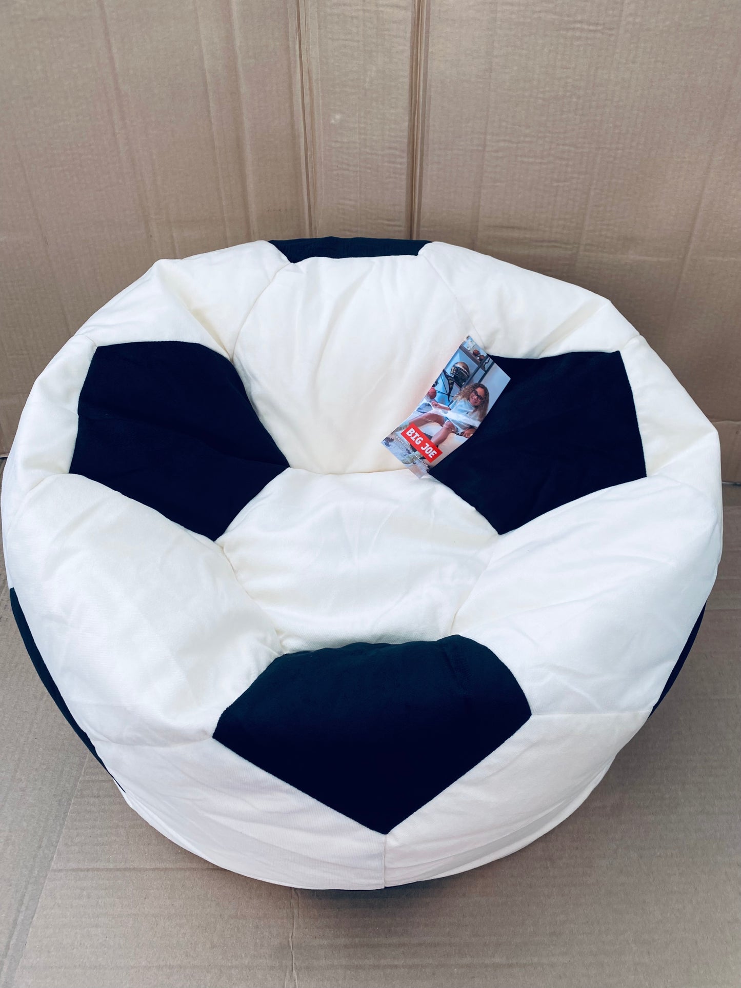 New Other Big Joe 2 1/2’ Soccer Ball Bean Bag Plush Chair For Kids