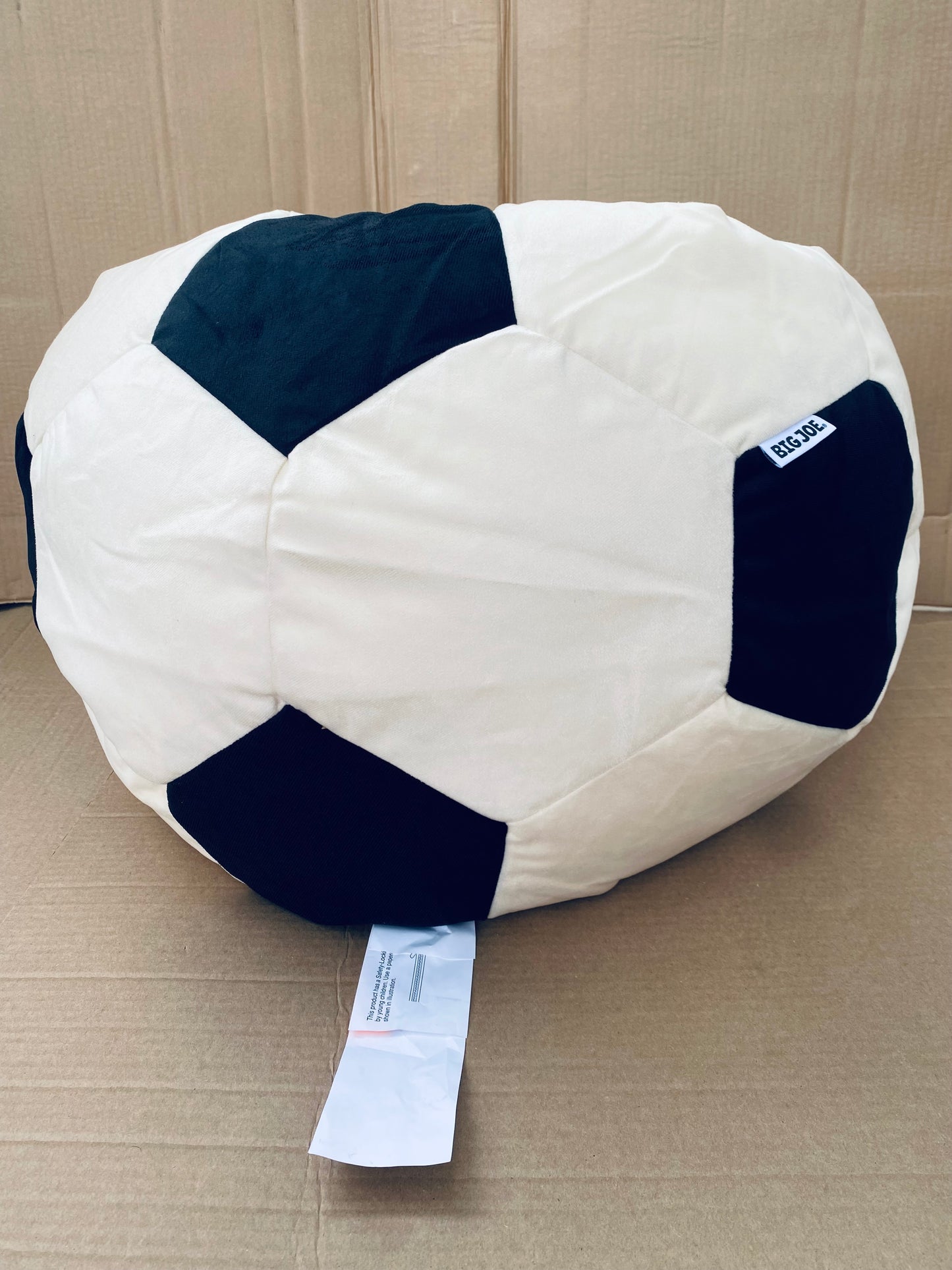 New Other Big Joe 2 1/2’ Soccer Ball Bean Bag Plush Chair For Kids
