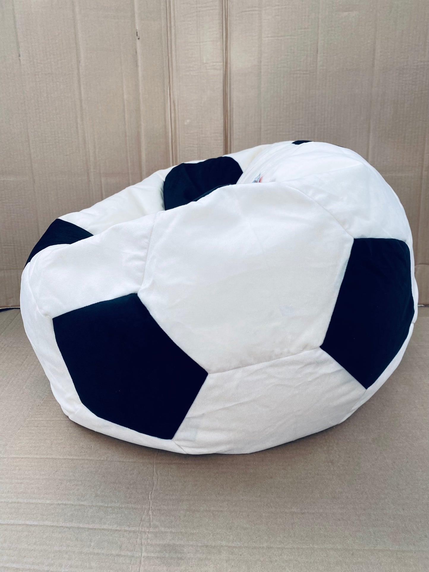 New Other Big Joe 2 1/2’ Soccer Ball Bean Bag Plush Chair For Kids