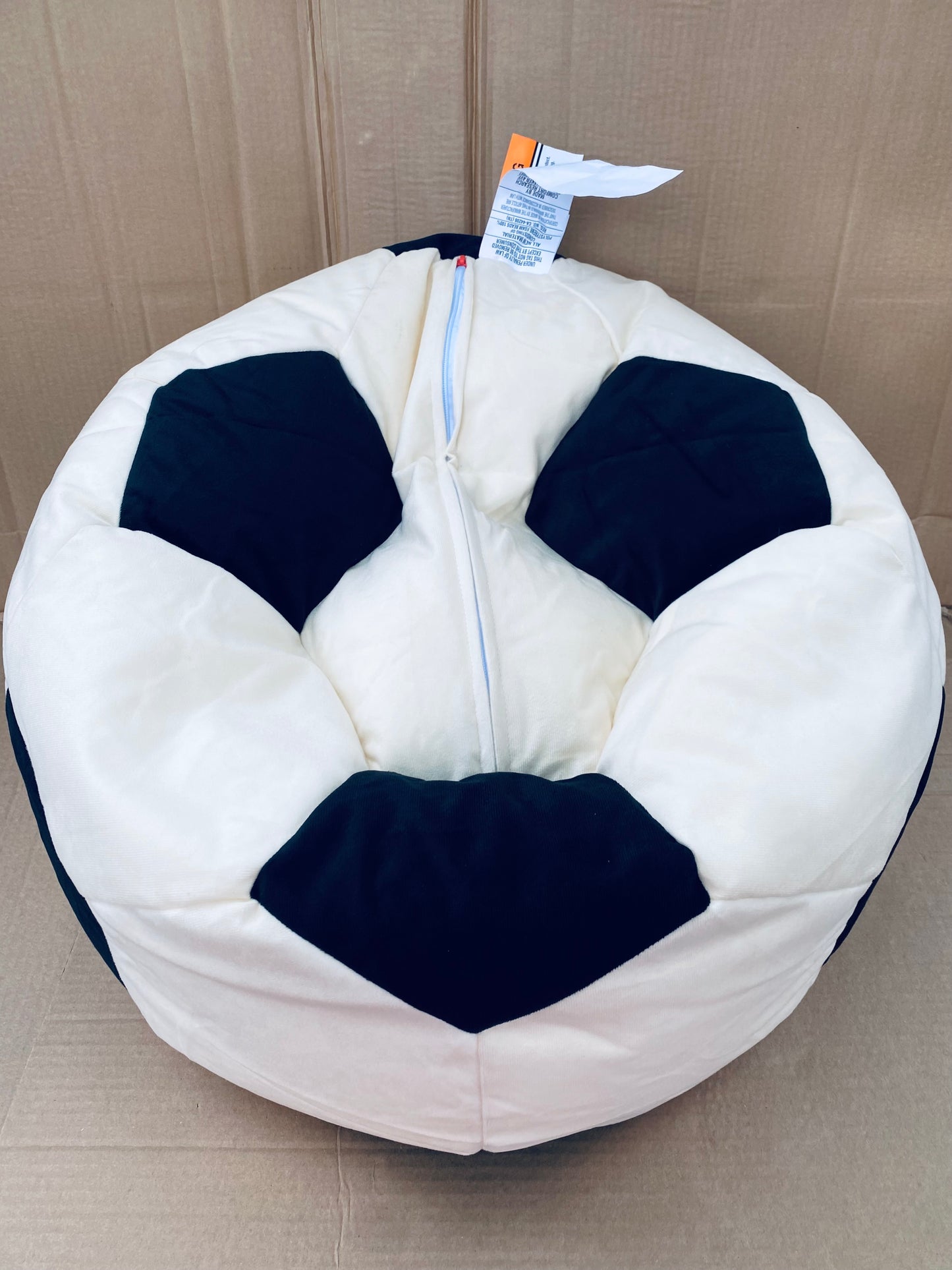 New Other Big Joe 2 1/2’ Soccer Ball Bean Bag Plush Chair For Kids