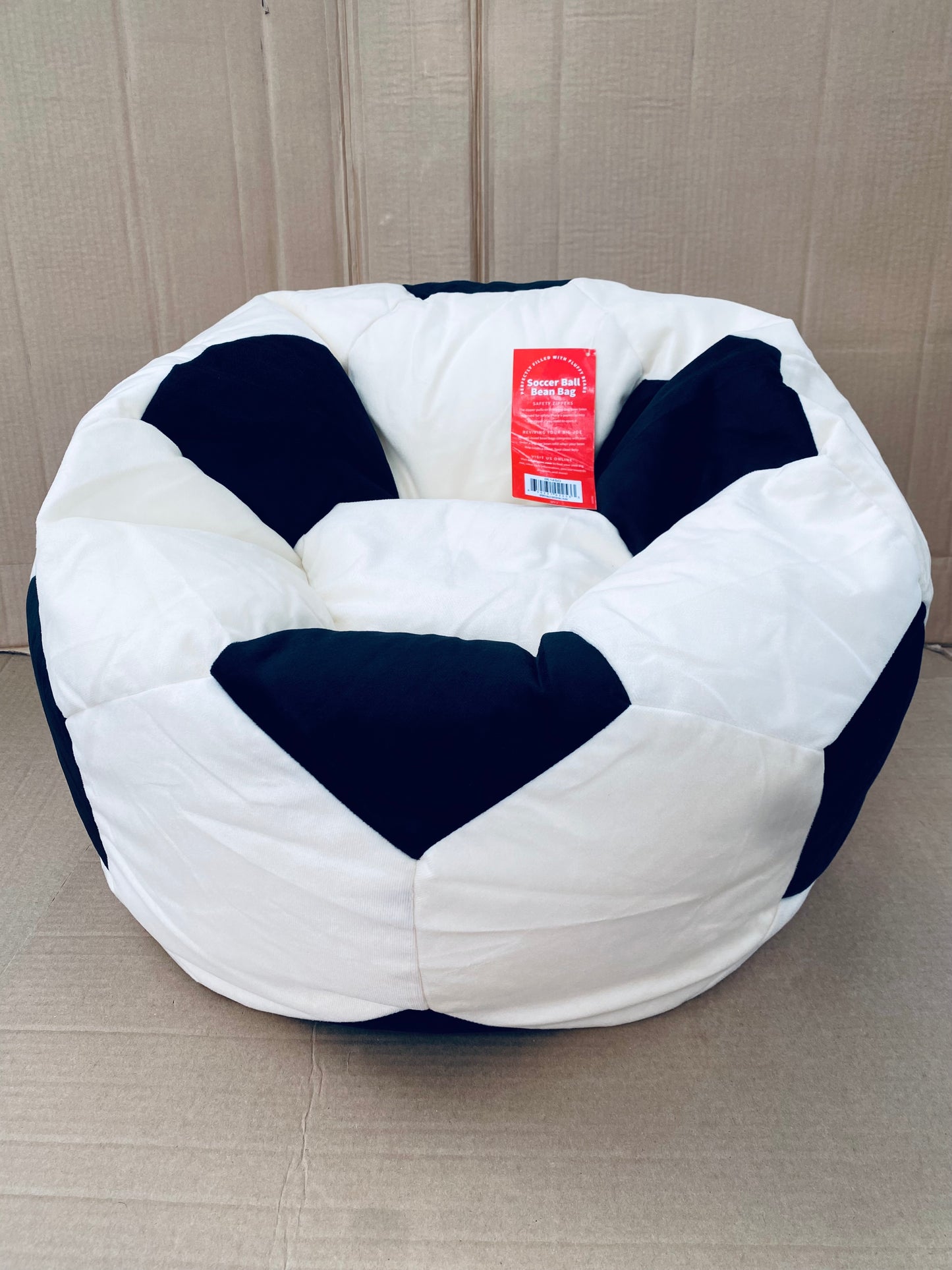 New Other Big Joe 2 1/2’ Soccer Ball Bean Bag Plush Chair For Kids